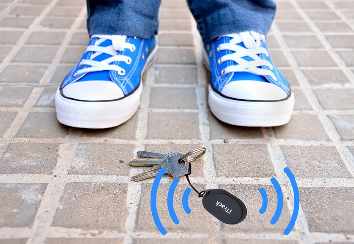 iTrack mini Lokalizator Bluetooth 5.0 Brelok Kluczy Portfela Alarm PREZENT