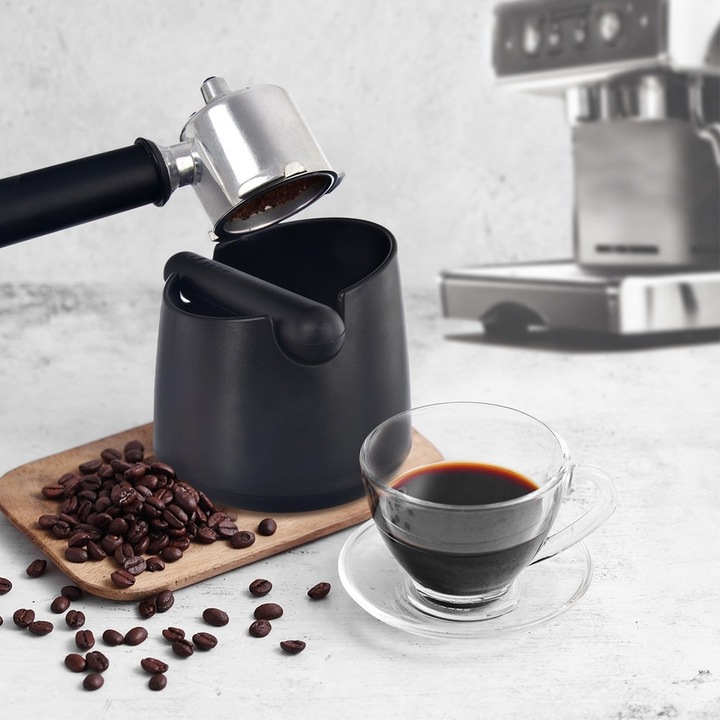 Pojemnik NA FUSY KAWY espresso z kolby ekspresu pudełko odbijak