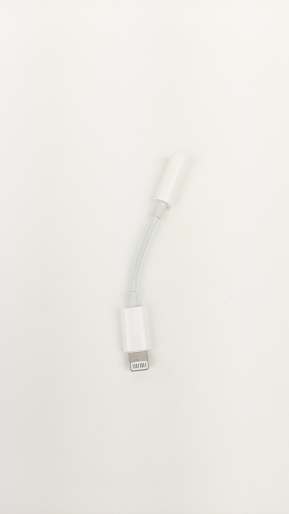 ORYGINALNY ADAPTER PRZEJŚCIÓWKA APPLE MMX62ZM/A LIGHTNING - JACK 3.5mm
