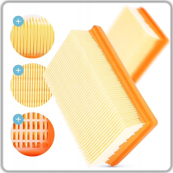 10x WOREK WORKI do ODKURZACZA KARCHER WD4 WD5 WD6 MV4 MV5 MV6 + FLITR PURE