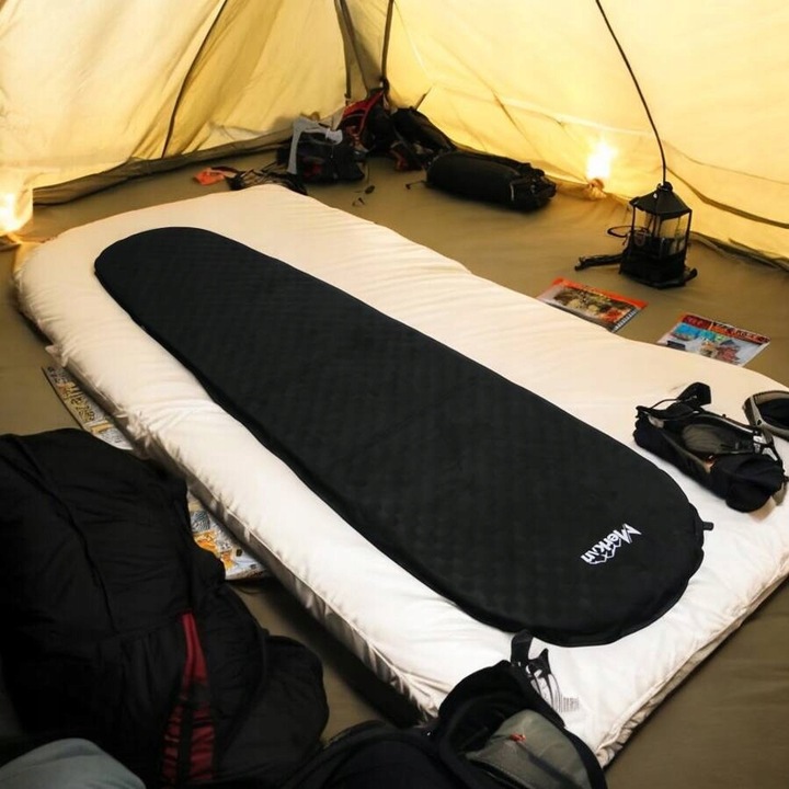 Mata Samopompująca Materac Karimata Turystyczna Gruba 3,8 cm Z Pokrowcem