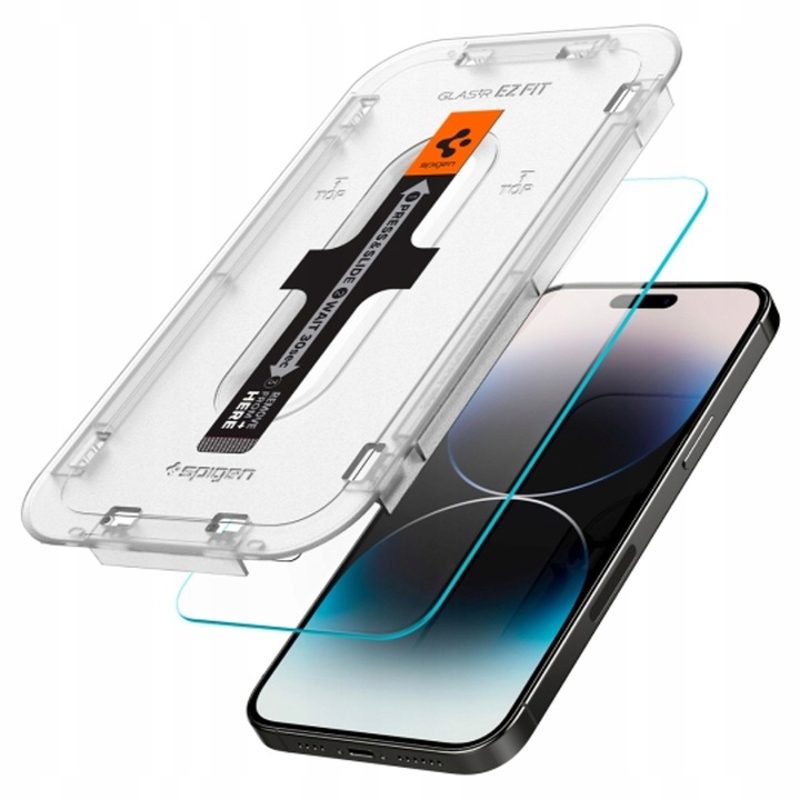 Szkło Hartowane Spigen EZ Fit do Apple iPhone 14 Pro Max Clear 2 szt.