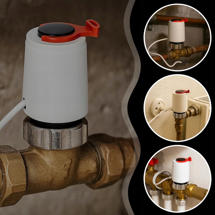 SIŁOWNIK TERMOELEKTRYCZNY DO ROZDZIELACZA ZAWORU M30 x 1.5 24V DC 2