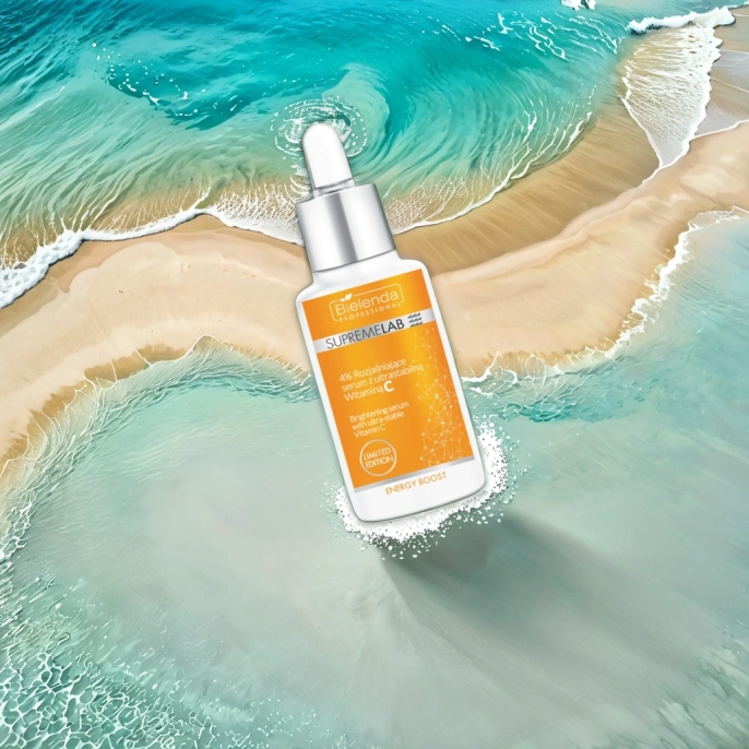 BIELENDA SERUM DO TWARZY SUPREMELAB 4% ROZJAŚNIAJĄCE Z WITAMINĄ C 30ML