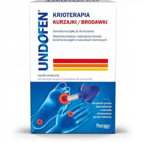 Undofen Krioterapia preparat do usuwania kurzajek i brodawek 50 ml