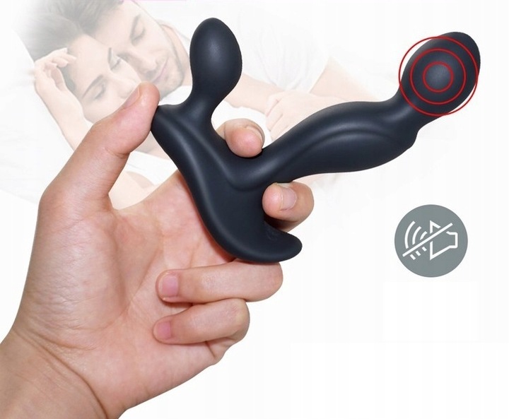 MASAŻER PROSTATY WIBRATOR KOREK ANALNY 3w1 USB