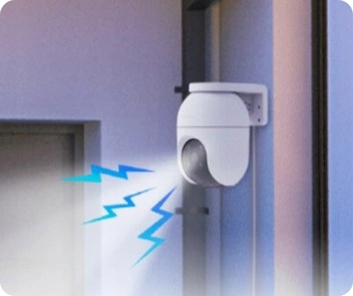 Kamera WiFi EZVIZ 8MPX C8c 4K Obrotowa Zewnętrzna Detekcja AI Śledzenie