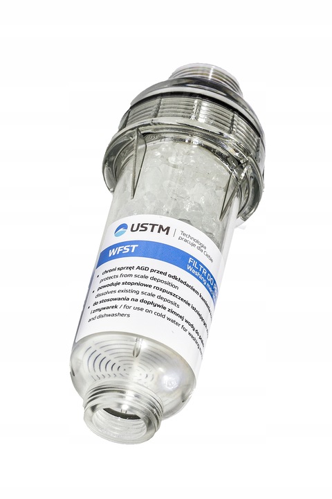 FILTR WODY PRALKOWY DO PRALKI ZMYWARKI DWUSTOPNIOWY OCHRONY AGD WFST