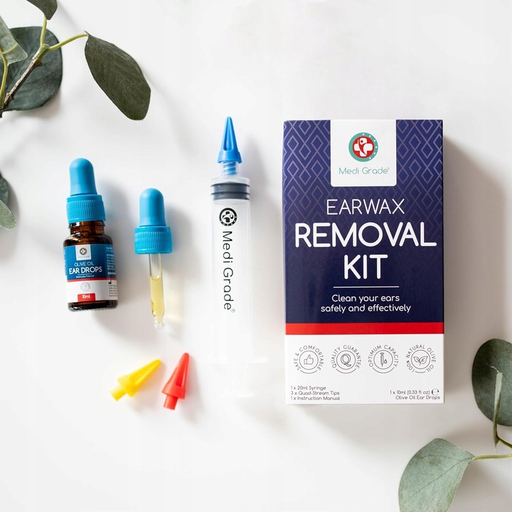 Urządzenie do czyszczenia uszu Medi Grade STRZYKAWKA