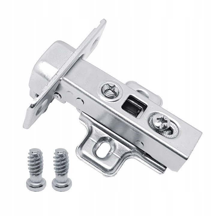 Zawias meblowy prosty nakładany CICHY DOMYK 110° GTV-HC Eurowkręty 100