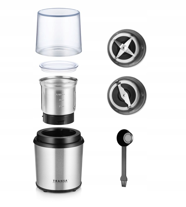 Młynek elektryczny i ROZDRABNIACZ do ziaren kawy ziół orzechów 2w1