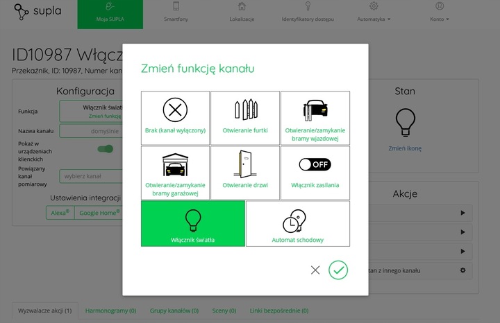 SONOFF MINI R2 Przełącznik WIFI Dopuszkowy SUPLA