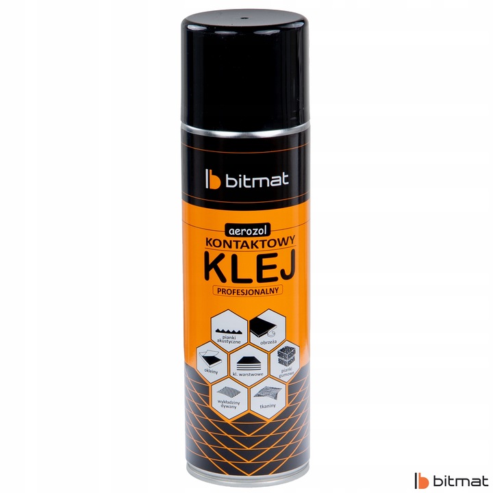 KLEJ SPRAY FILCU MAT PIANEK GĄBEK WYGŁUSZAJĄCYCH montażowy łatwa aplikacja