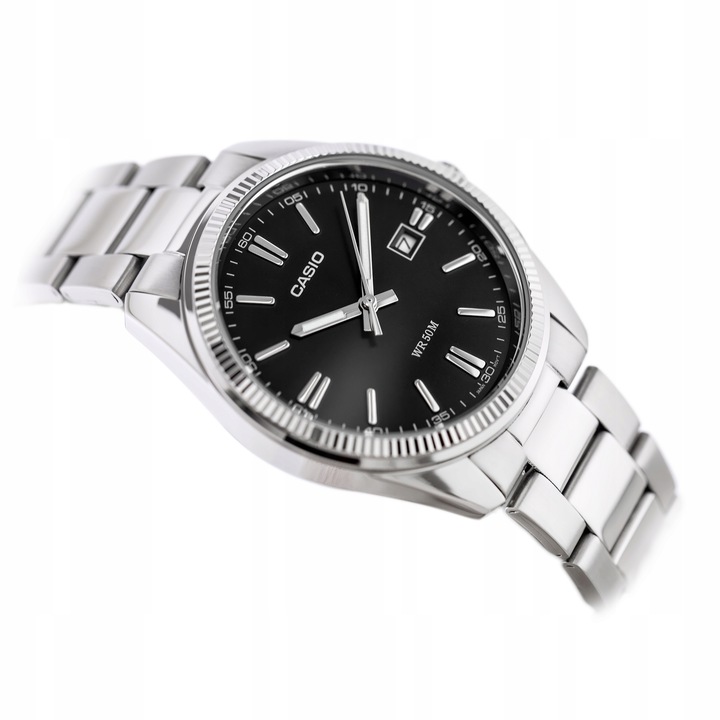 KLASYCZNY ZEGAREK MĘSKI Z DATOWNIKIEM CASIO MTP-1302PD-1A1VDF + BOX