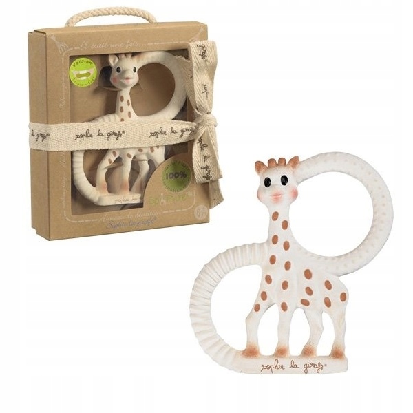 VULLI SOPHIE LA GIRAFE SO PURE gryzak naturalny dla niemowląt, kauczuk V185