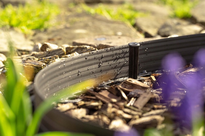 Zestaw obrzeże trawnikowe BORDER KOTWY 20m 6cm