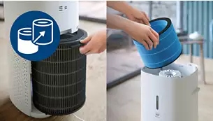 Filtr nawilżający NanoCloud do nawilżacza powietrza Philips FY3455/00