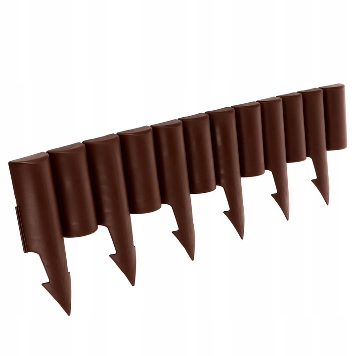 PALISADA OGRODOWA OBRZEŻE BORDER BRĄZ - 2,5M