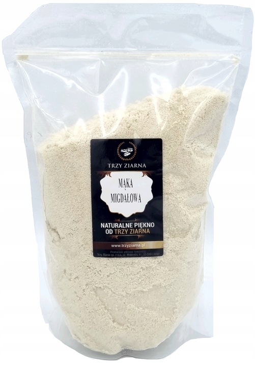 MĄKA MIGDAŁOWA 1kg MIGDAŁY mielone 1kg keto naturalna mączka wysoka jakość