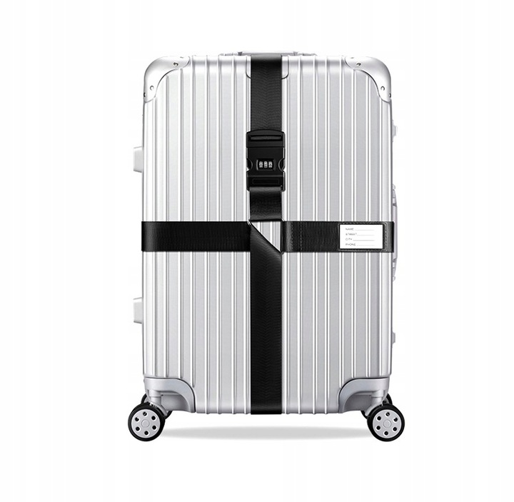 Pas do Torby Bagażu walizki Podróżny Spinający z kodem zabezpieczający