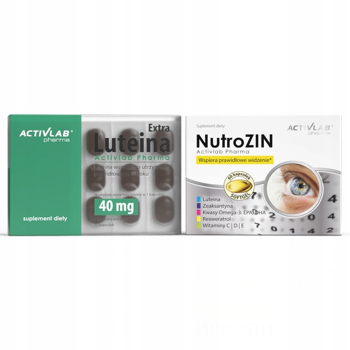 Zestaw na oczy LUTEINA NUTROZIN