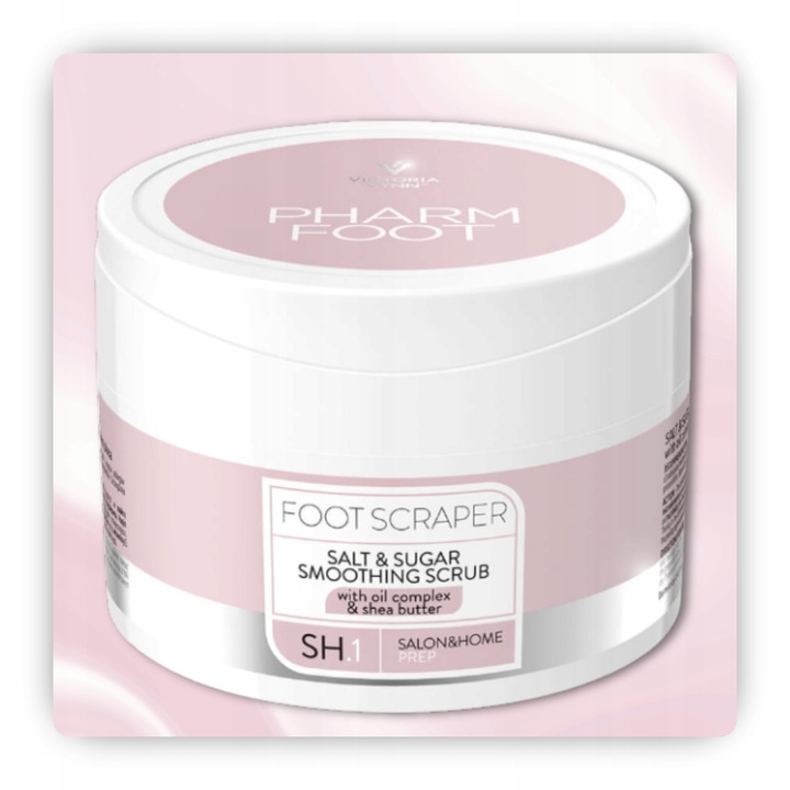 Peeling do stóp Solno cukrowy wygładzający Pharm Foot SCRAPER 200g