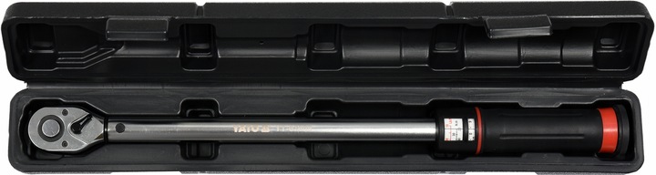 KLUCZ DYNAMOMETRYCZNY YATO 1/2'' 20-220Nm 481mm + WALIZKA