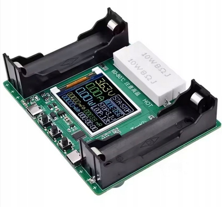 TESTER POJEMNOŚCI AKUMULATORÓW Z FUNKCJĄ ŁADOWANIA X-HX0598A NOWA WERSJA