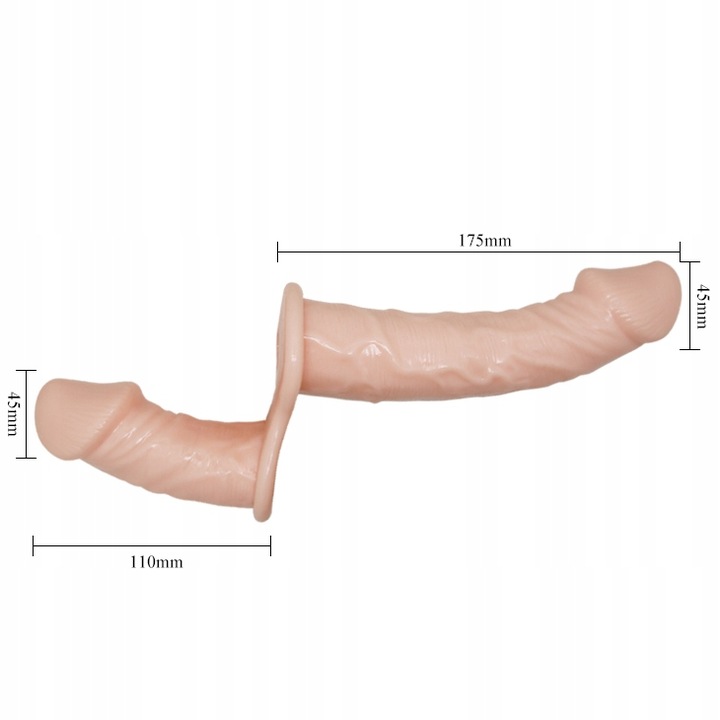 Sex Penis Strap-On z Wibracjami Pegging dla Par