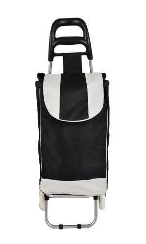 WÓZEK TORBA NA ZAKUPY NA KÓŁKACH SKŁADANY + POTRÓJNE KOŁA NA SCHODY