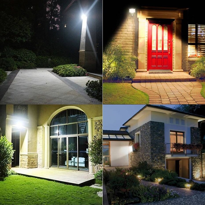 Naświetlacz LED SLIM 50W halogen z CZUJNIK RUCHU i zmierzchu reflektor