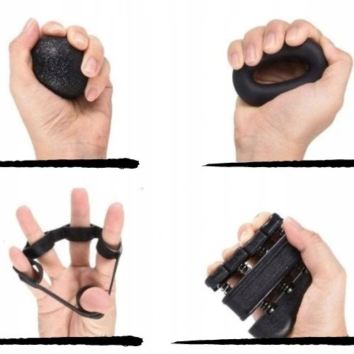 Ściskacz dłoni Ściskacze Ściski DUŻY ZESTAW 6 el.