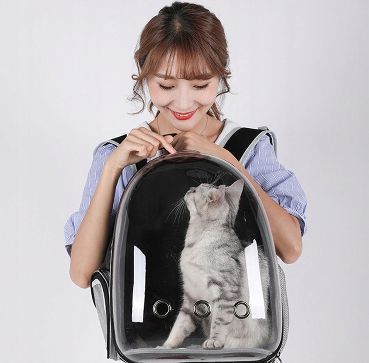 TRANSPORTER PLECAK TORBA KOTA PSA PRZEZROCZYSTY