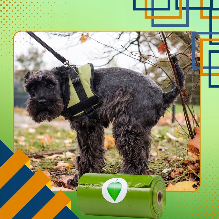 WORECZKI BIODEGRADOWALNE NA PSIE ODCHODY BIO WORKI NA KUPY PSA 360 SZT ETUI