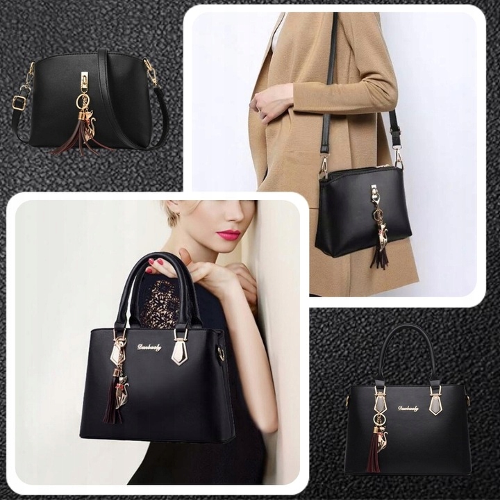 DAMSKA TOREBKA 2w1 SKÓRZANA NA PASKU DLA KOBIET PREZENT DO PRACY