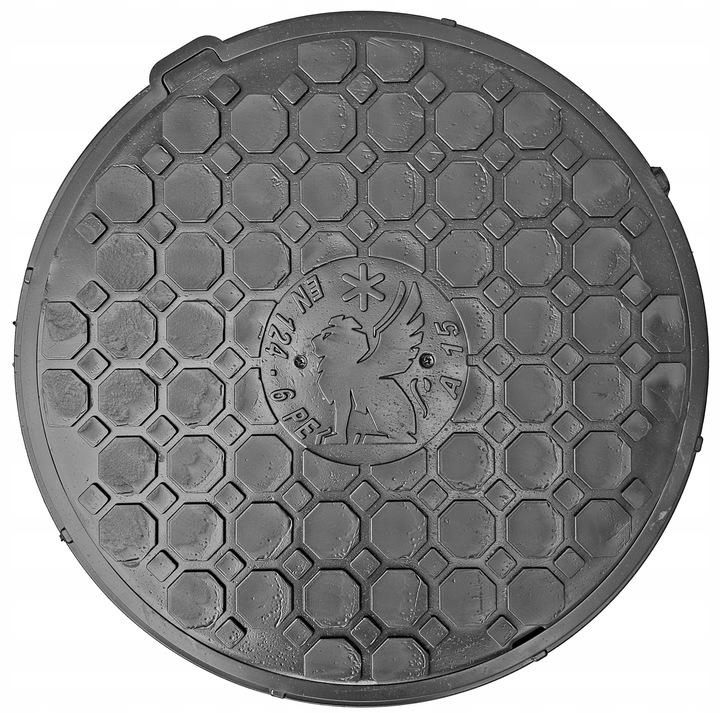 Pokrywa Właz do Szamba Studni Ø500 A15 (15 kN) BabylonPlast Produkt