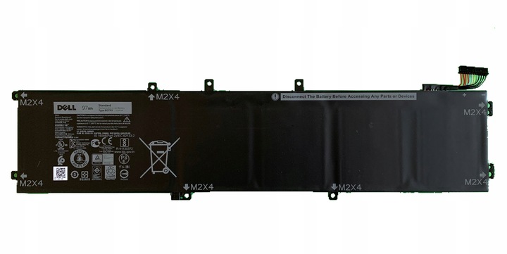 NOWA ORYGINALNA BATERIA DELL XPS 15 9560 9570 97Wh GPM03 TYPE 6GTPY 2025