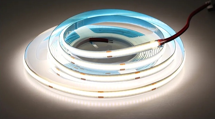 Taśma LED COB 12V 5M NEON NEUTRAL LINIA