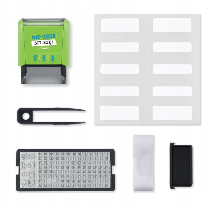 Pieczątka do znakowania rzeczy Nie zgub mi Się Trodat 8911