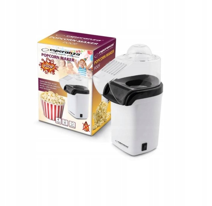 AUTOMAT MASZYNKA MASZYNA DO ROBIENIA POPCORNU KUKURYDZY BEZ TŁUSZCZU