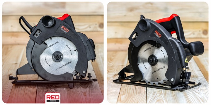 PIŁA TARCZOWA PILARKA RĘCZNA DO DREWNA Z LASEREM 2250W PRZECINARKA 185