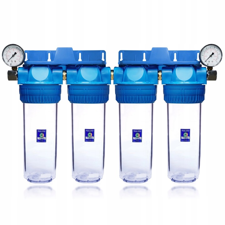 FILTR WODY NA CAŁY DOM ODŻELAZIACZ ZMIĘKCZACZ 3/4 - Przepływowy do