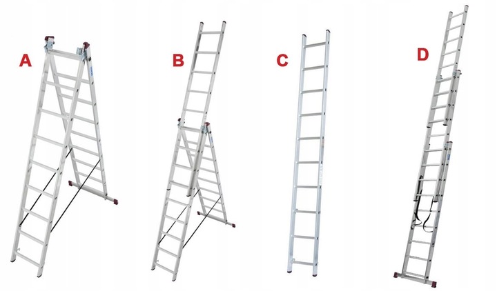KRAUSE CORDA drabina 3x9 30399