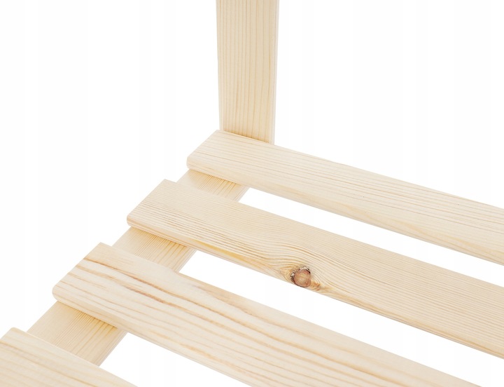 Regał drewniany biurowy garażowy do spiżarni 90x80x38 3 półki