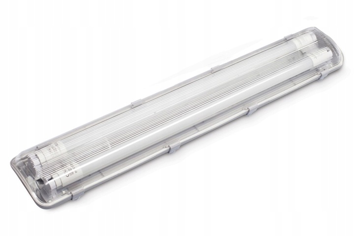 Oprawa hermetyczna lampa 60cm + 2x Świetlówki LED