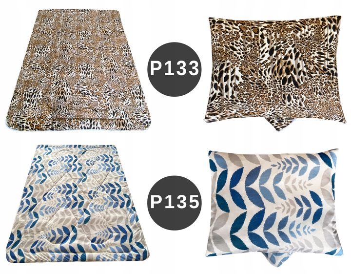 Kołdra całoroczna polska 160x200 +2 poduszki 70x80