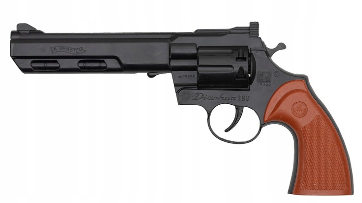 PISTOLET NA KAPISZONY SPŁONKĘ HUKOWY GRATIS SPŁONKA 24 x 72 1728 STRZAŁÓW