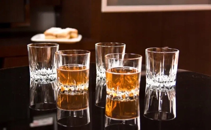 6x SZKLANKI DO WHISKY 310ML DRINKÓW NAPOJÓW ZESTAW KOMPLET SZKLANEK