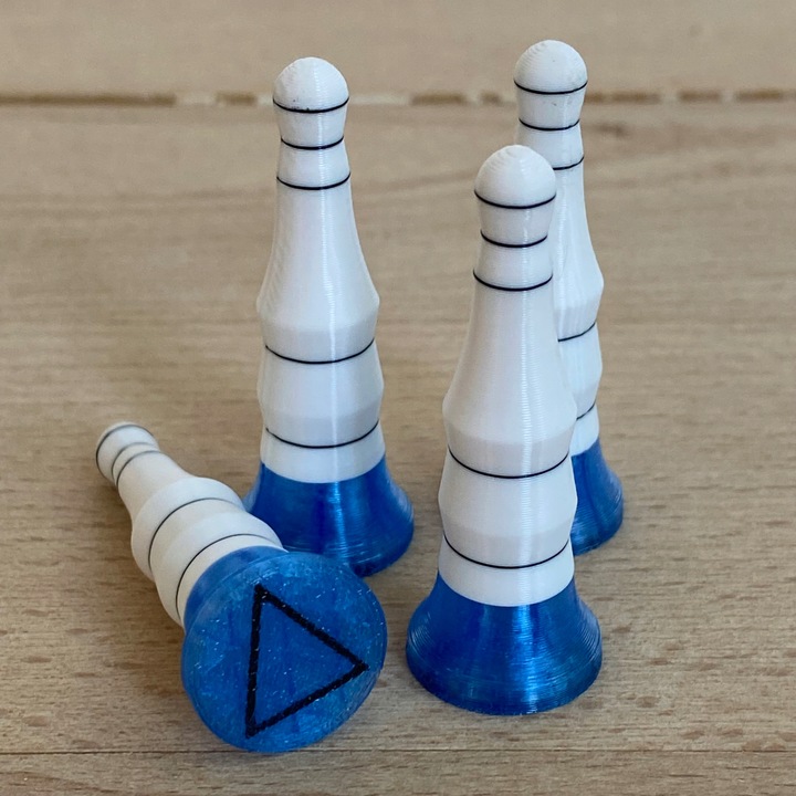 Leveling Mates38 pionki do poziomowania szafek, zestaw 16 sztuk