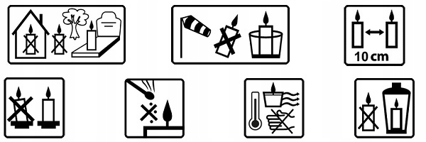 Wkłady Parafinowe do Zniczy Bolsius RP7 białe 148 godzin palenia - 15 sztuk